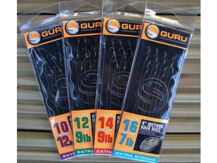 GURU 4" Method Hair Rigs