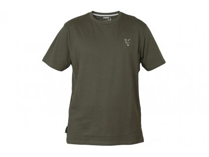 fox collection t shirt green silver main