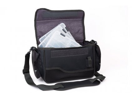rage medium shoulder bag angled open
