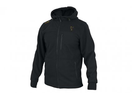 fox collection windblocker black orange angled