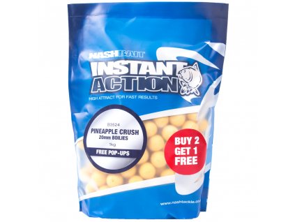 nash boilies instant action pineapple crush