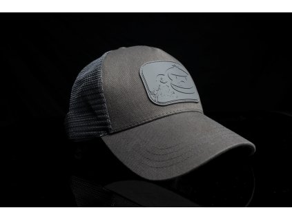 RIDGEMONKEY Kšiltovka APEarel Dropback Trucker Cap - šedá