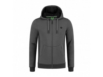 KCL376 LE Charcoal Zip Hoodie Front