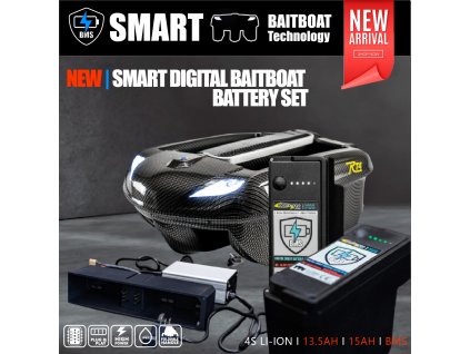 0004189 smart digital baitboat battery upgrade set