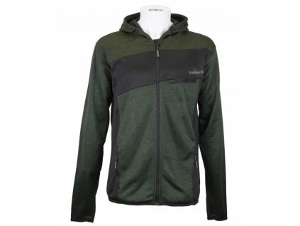 TRAKKER Mikina Marl Fleece Back Hoody