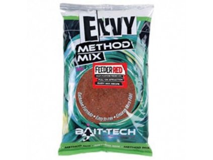 bait tech envy method mix feeder red 2kg