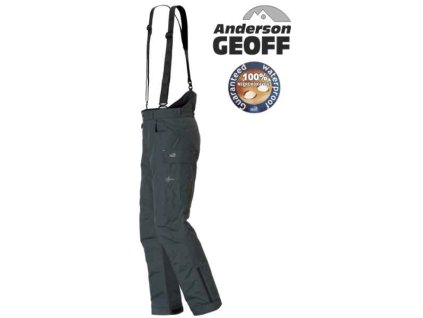 GEOFF ANDERSON Kalhoty Barbarus Asim tmavě šedé