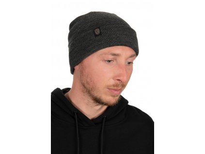 fox beanie hat grey main 2