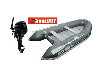 nafukovaci clun bush crab 360 a lodni splaovci zavesny motor mercury 9 9