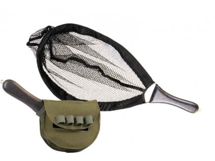 SPORTS Skládací raketový podběrák s taškou (obvod100cm / oko9x9mm)