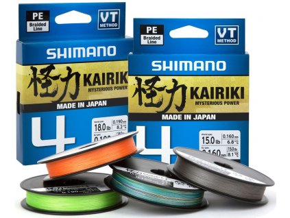 pletena snura shimano kairiki 4 green 3000m 2013383