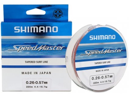 ujimany vlasec shimano speedmaster surf taper ld clear 10x15m 2042083