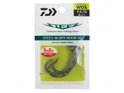 daiwa steez worm hook ss wos