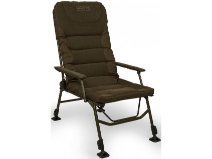 avid carp kreslo benchmark leveltech hi black recliner chair
