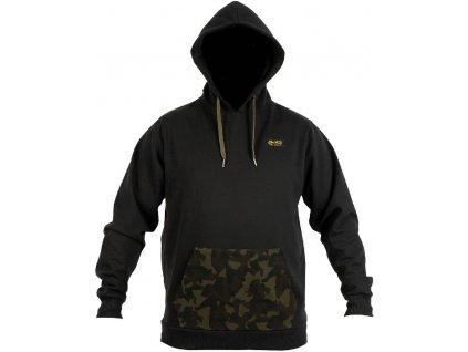 avid carp mikina minimal hoodie black (1)