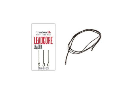 TRAKKER Hotové leadery Leadcore Leader (75cm) 3ks