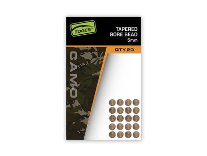 FOX EDGES Camo Tapered Bore Bead 5mm