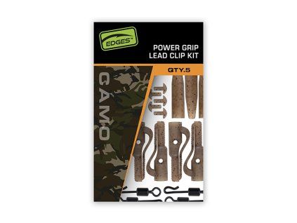 FOX EDGES Camo Power Grip Lead Clip Kit