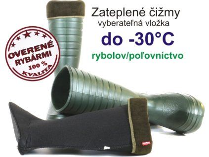 holínky Grenlander do -30 ° zelené (Variant č. 39)