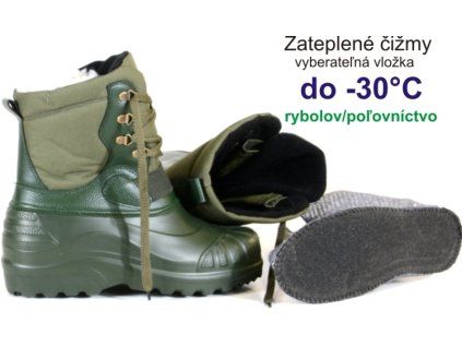 holínky Tramp do -30 ° zelené (Variant č. 39)
