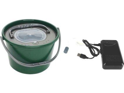 Vzduchovací motorek AA /USB + Řízkovnice 13/18L (Variant Vedro 13L)