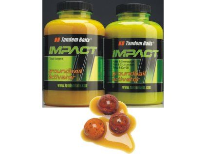 Impact Groundbait Activator 500ml (Variant Černý Halibut)