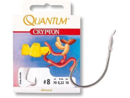 Návazec quantum Crypton allround 10ks (Variant vel. 6 / 0,25mm / 0,7m)