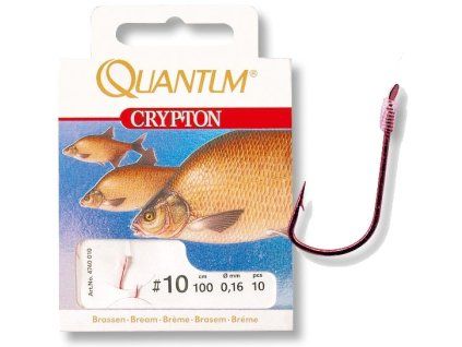 Návazec quantum Crypton bream 10ks v balení (Variant vel. 8 / 0,18 mm / 80cm)