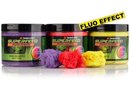 SuperFeed - Fluo Hookbait Paste - 220g (Variant Secret Squid)