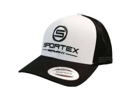 Kšiltovka SPORTEX Snap Back černá s logem