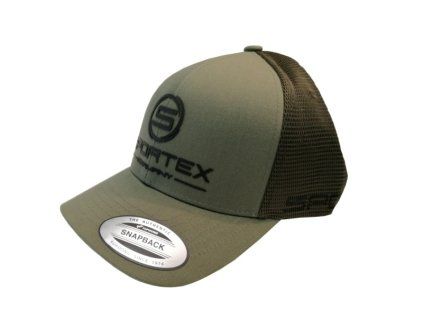 Kšiltovka SPORTEX Snap Back zelená s logem