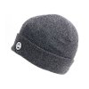 dark grey beanie side