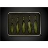 GEMINI TACKLE - A.R.C System Leads - Weed Green - Mixed x 5