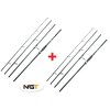 NGT Prut Dynamic Travel Carp 9ft, 4pc, AKCE 1+1 ZDARMA!