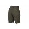 fox collection combat shorts green silver angled