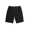 fox collection combat shorts black orange flat