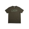 fox chunk t shirt khaki with logo flat