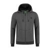 KCL376 LE Charcoal Zip Hoodie Front