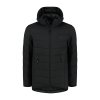 KCL466 KORE Thermolite Puffer Jacket Black Front