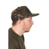 chh028 fox camo snap back cap main side view