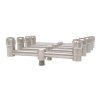solar hrazda na 2 pruty p1 2 rod fixed buzzer bars 15 cm