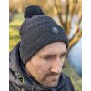 FOX MATRIX Čepice Grey Sherpa Bobble Hat