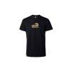 Tričko Geoff Anderson Organic Tee black, orange logo (Variant Velikost: S)