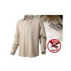 Košile s dlouhým rukávem Ezmar Light khaki (Variant Velikost: S)