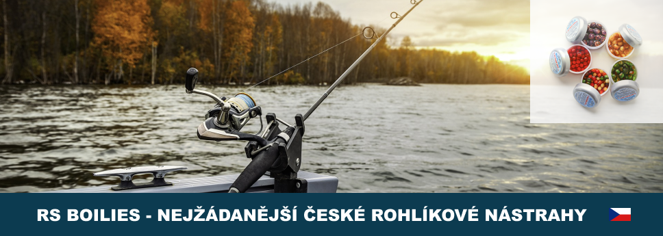RS Boilies nejkvalitnější rybářské nástrahy.