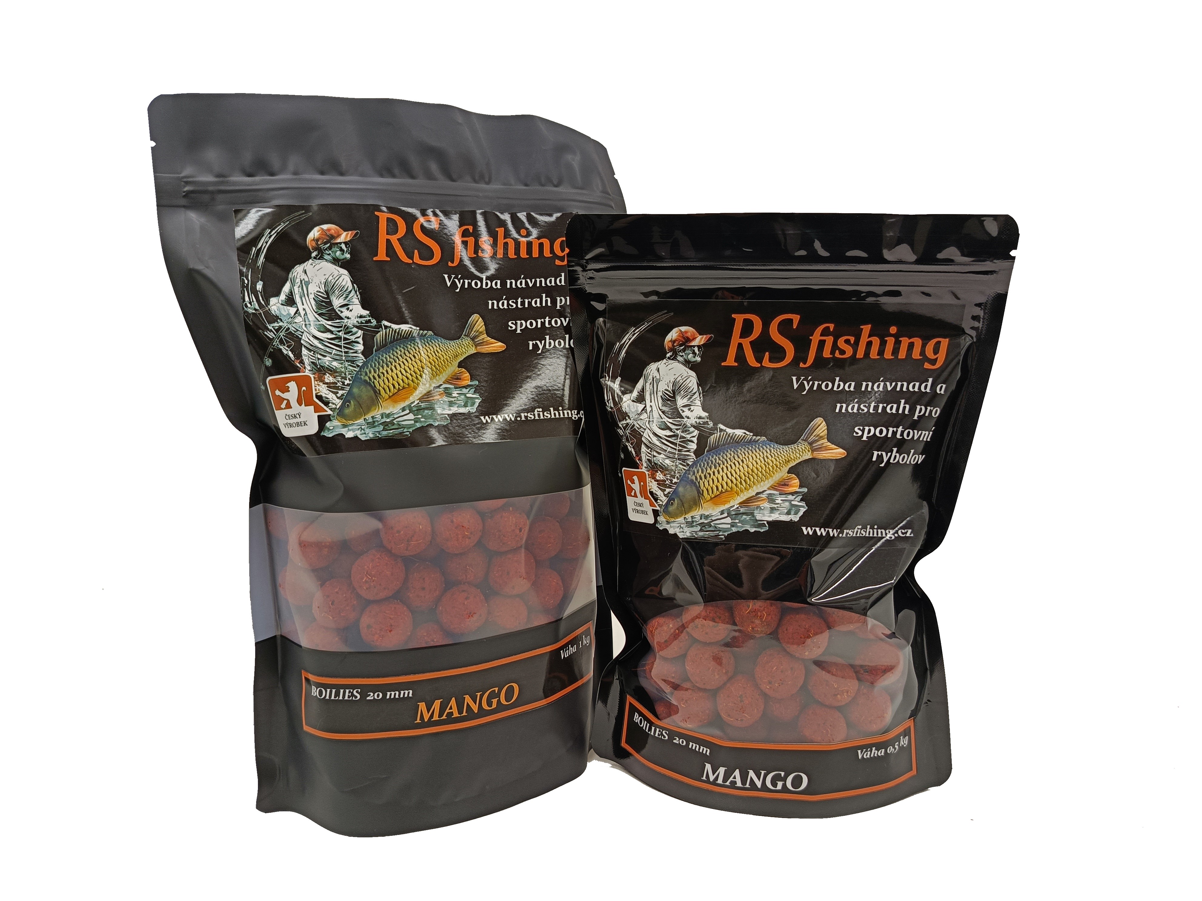 RSFISHING BOILIES 20 mm MANGO 500g