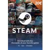 Steam Wallet : Dárkový Kupón - 20€