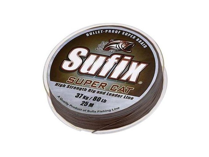 Šňůra Sufix Super Cat 25m, 130lbs