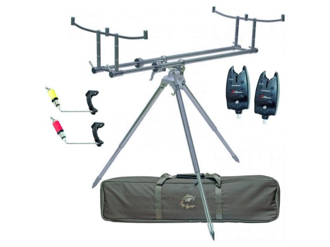 Tripod Carp System BN +2 signalizátory a swingery ZDARMA