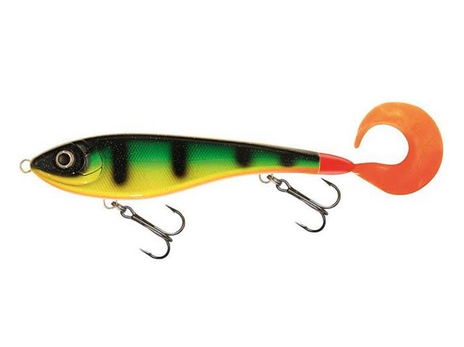 Wobler Strike Pro Bandit Tail Firetiger-Orange